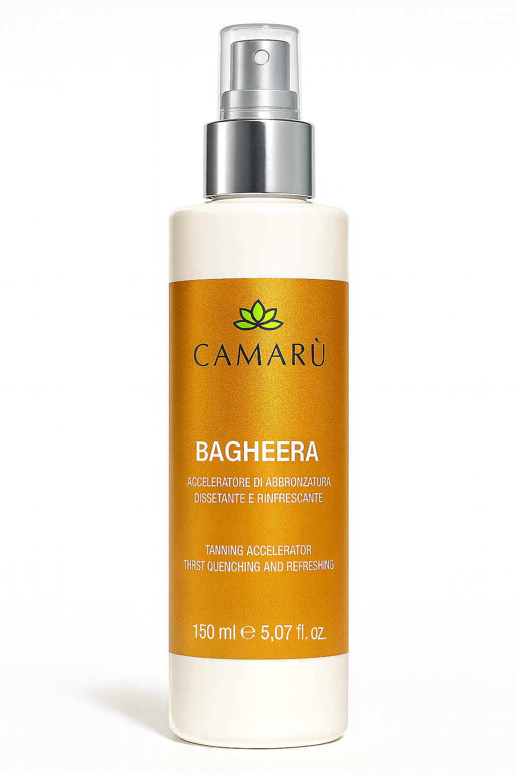 Spray abbronzante Camarù Bagheera per un colorito naturale e uniforme