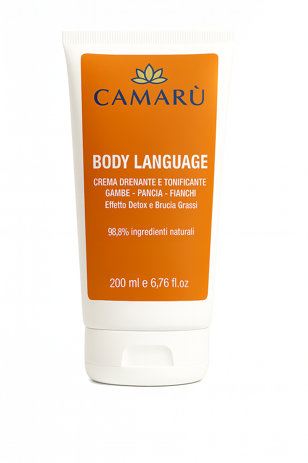 Crema multifunzione Camarù Body Language idratante, rassodante e tonificante