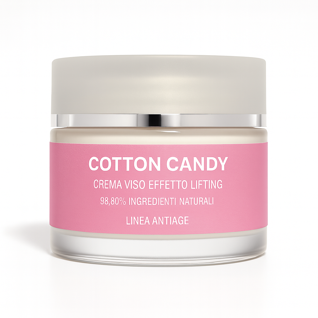 Crema corpo profumata Camarù Cotton Candy idratante con fragranza dolce e avvolgente
