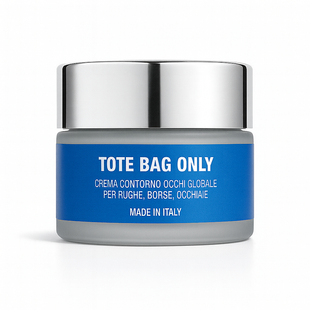 Crema contorno occhi Camarù Tote Bag Only con azione idratante e anti-fatica per lo sguardo